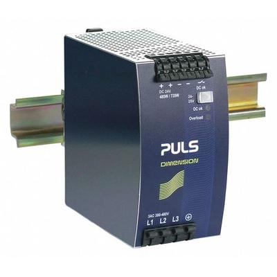 PULS QT20.241 DC Power Supply,Metal,24 to 28VDC,480W