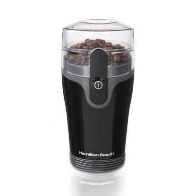Hamilton Beach® Fresh Grind Coffee Grinder Plastic in Black/Gray | 7.13 H x 3.54 W x 3.74 D in | Wayfair 80335RV
