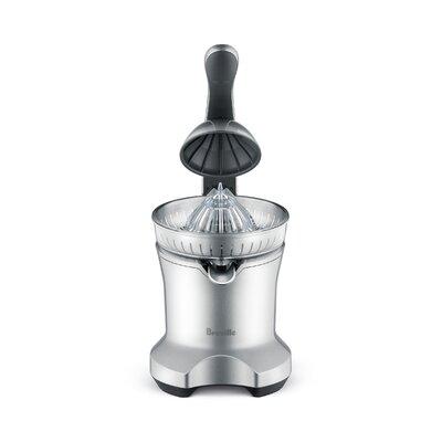 Breville The Citrus Press Motorized Juicer Metal in Gray | 18 H x 8 W x 12.8 D in | Wayfair BCP600SIL