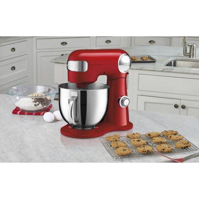 Cuisinart 12 Speed 5.5 Qt. Stand Mixer Metal in Red | 14.17 H x 7.87 W x 14.13 D in | Wayfair SM-50R