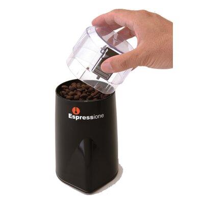 Espressione Rapid Touch Coffee Grinder in Black/Gray | 9.4 H x 4 W x 3.5 D in | Wayfair 1105