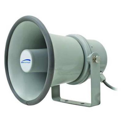 SPECO TECHNOLOGIES SPC10T PA Weatherproof Speaker,7-1/4"D,Aluminum