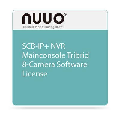 NUUO SCB-IP+ NVR Mainconsole Tribrid 8-Camera Software License SCB-IP+ 08