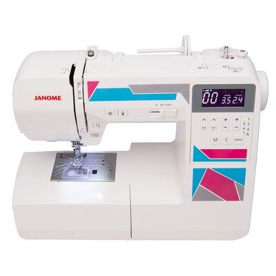 Janome Mod-200 Computerized Electric Sewing Machine, Size 12.0 H x 16.0 W x 7.0 D in | Wayfair 00181200DC