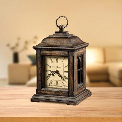 Howard Miller® Talia Tabletop Clock Wood in Brown | 9.25 H x 6 W x 5.5 D in | Wayfair 635190
