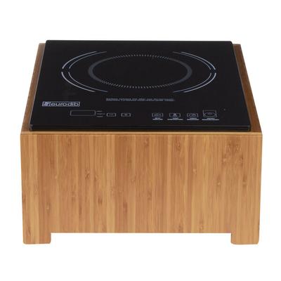 Cal-Mil 3633-60 Bamboo Countertop Induction Cooker - 120V, 1600W
