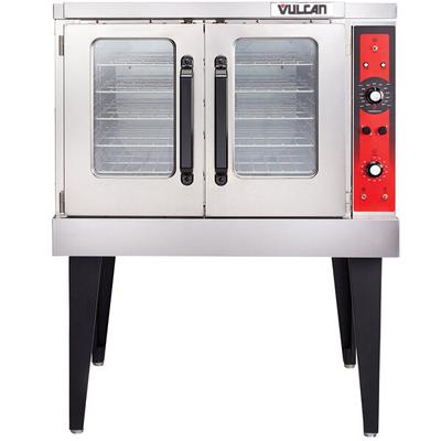Vulcan VC5ED Single Deck Full Size Electric Convection Oven With Legs - 480V, 12 kW
