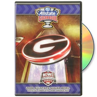"Georgia Bulldogs 2008 Allstate Sugar Bowl Game Broadcast DVD"