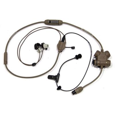 "Silynx Clarus Headset w/ CA0117-05 adaptor cable Tan CLAR-T-H-002"