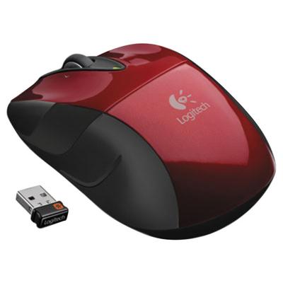 Logitech 910002697 M525 Wireless Red Mouse