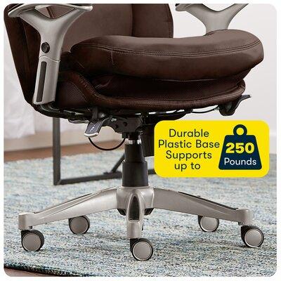 Serta at Home Serta Works Ergonomic Executive Chair Upholstered in Brown, Size 44.0 H x 27.0 W x 30.0 D in | Wayfair 44186B