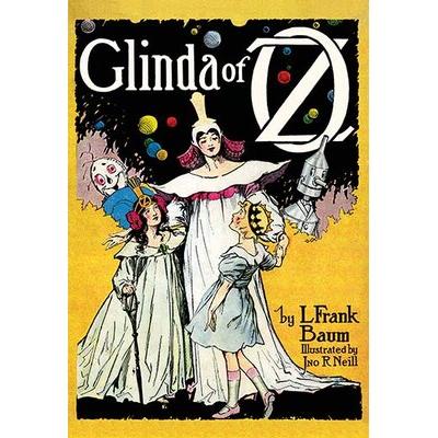 Buyenlarge 'Glinda of Oz' by John R. Neill Vintage Advertisement in Black/Yellow | 36 H x 24 W x 1.5 D in | Wayfair 0-587-20395-1C2436