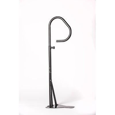 Outdoor Solutions Inc Guardian Handrail in Black, Size 24.0 H x 16.0 W x 4.0 D in | Wayfair OSI-GHAND