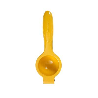 Farberware Professional Manual Citrus Juice Press/Lemon Squeezer, 7.5-Inch, Yellow Aluminum in Orange/Yellow | 1.75 H x 2.687 W x 7.5 D in | Wayfair