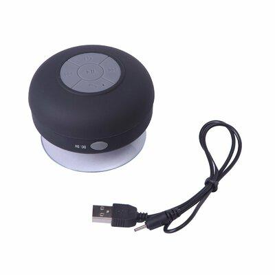 Beauty Acrylic Water Proof Bluetooth Speaker in Black | 2 H x 3.5 W in | Wayfair MS1- Black