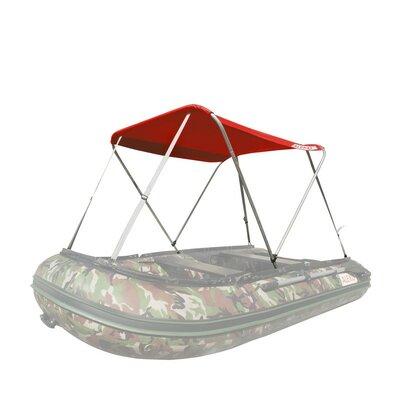 ALEKO Rectangle Shade Sail w/ Posts in Red | 52.8 W x 40.8 D in | Wayfair BSTENT320R