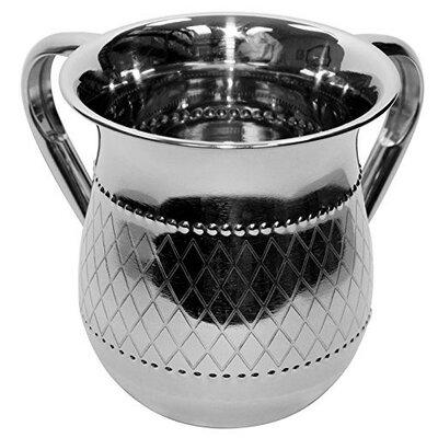 Ben and Jonah Ultimate Judaica Kiddush Cup Stainless Steel in Gray | 5.5 H x 5 W x 5 D in | Wayfair MGW-#WC11711