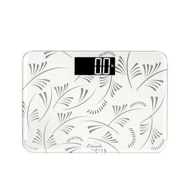 Escali Small Spaces or Traveling Bath Scale in White | 9 H x 12 W x 1 D in | Wayfair T180