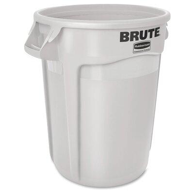 Rubbermaid Commercial Products Brute 32 Gallon Trash Can in Gray | 25 H x 22.3 W x 21.9 D in | Wayfair 2632WHI
