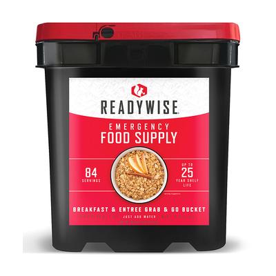 ReadyWise - Breakfast & Entree Grab & Go Meal Pouch Kit