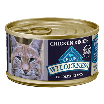 Blue Wilderness Mature Chicken Recipe Wet Cat Food, 3 oz., Case of 24, 24 X 3 OZ