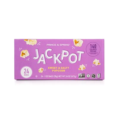 Prince & Spring Popcorn - 24-Ct. Sweet & Salty Jackpot Popcorn