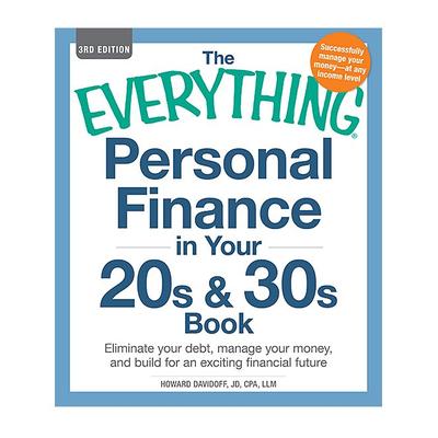 Simon & Schuster Wellness Books - Everything Personal Finance in Your 20s & 30s Book Paperback