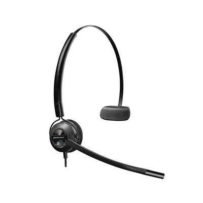 Plantronics HW540 EncorePro Black Monaural Convertible Wideband Noise-Canceling Headset