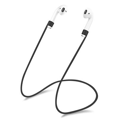 Tech Zebra Headphone Accessories Black - Black Magnet Anti Lost Strap For Airpod Earphones