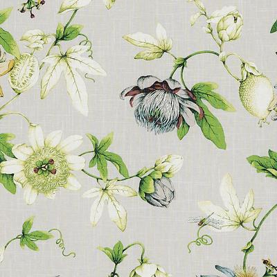 Lottie Gray Fabric by the Yard - Ballard Designs - Ballard Designs