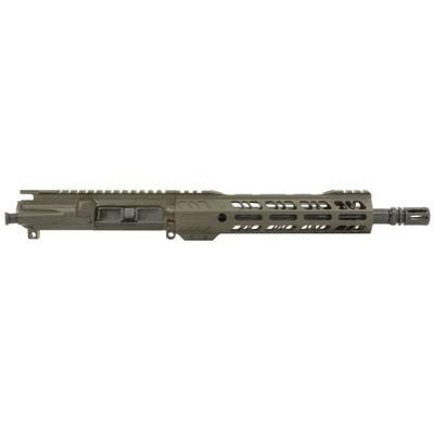 Grid Defense Complete Upper Receiver 7.62x39 10.5 inch Carbine Length 4150 Steel Light HBAR Barrel 1-10 Twist A2 Flash Hider OD Green GD105E9GFR762OD