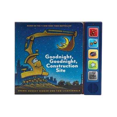 Chronicle Books Boys' Sound and Electronic Books - Goodnight, Goodnight Construction Site Sound Story Book
