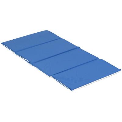 Whitney Brothers 140-335 48  x 24  Blue Vinyl Covered Fold-Up Children's Rest Mat