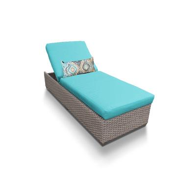 Oasis Chaise Outdoor Wicker Patio Furniture in Aruba - TK Classics Oasis-1X-Aruba