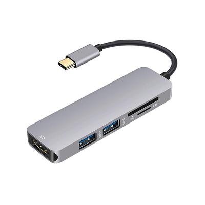 BXD Docking Stations Gray - Gray USB-C to 4K HDMI Adapter & USB 3.0 Hub