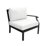 kathy ireland Homes & Gardens by TK Classics Madison 5 Piece Seating Group w/ Cushions Metal/Rust - Resistant Metal | Wayfair MADISON-05e-WHITE