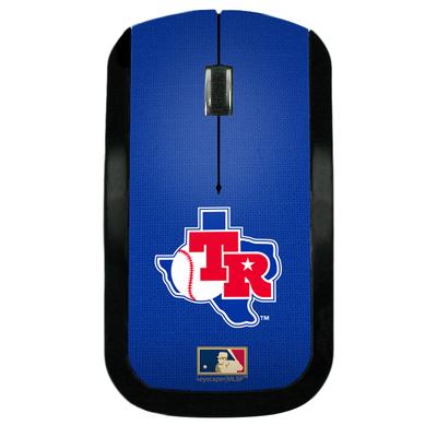 Texas Rangers 1981-1983 Cooperstown Solid Design Wireless Mouse