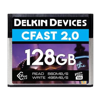 Delkin Devices 128GB Premium CFast 2.0 Memory Card DCFSTV128