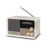 Crosley Electronics Tribute Decorative Radio in White | 4 H x 6.25 W x 3.8 D in | Wayfair CR3036D-WS