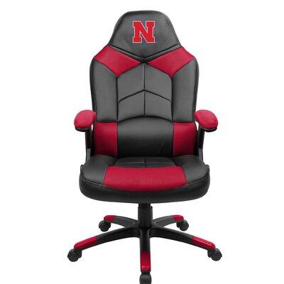 Imperial International NCAA Oversized Office Chair Upholstered in Red/Gray/Black | 46 H x 26 D in | Wayfair IMP 334-3010