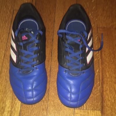 Adidas Shoes | Adidas Soccer Cleats | Color: Black/Blue | Size: 2.5b