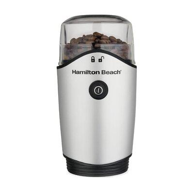 Hamilton Beach® Coffee Grinder in Black/Gray, Size 7.17 H x 3.66 W x 3.39 D in | Wayfair 80350RV
