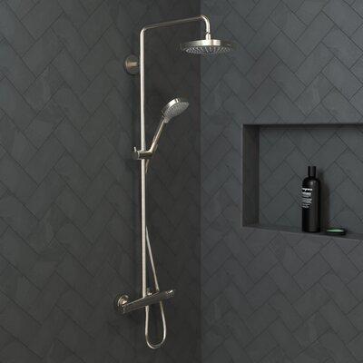 Hansgrohe Crom Complete Shower System w/ Select in Gray | Wayfair 27257821