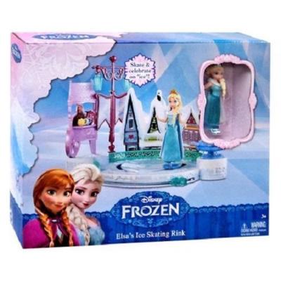 Disney Other | Disney Frozen Elsa's Ice Skating Rink Play Set | Color: Blue | Size: Osg