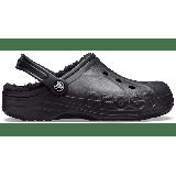 Crocs Black / Black Baya Lined Clog Shoes