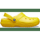 Crocs Lemon / Lemon Classic Lined Clog Shoes