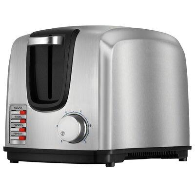 Black + Decker 2-Slice Toaster w/ Extra-wide Slots, Stainless Steel, T2707S in Gray, Size 7.48 H x 10.787 W x 7.205 D in | Wayfair