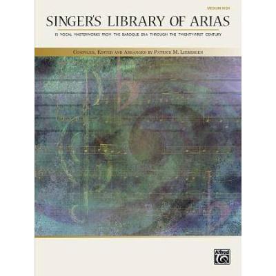 Singer's Library Of Arias: Medium Low Voice