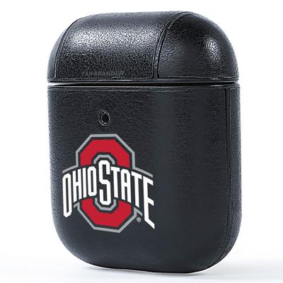 Ohio State Buckeyes AirPods Leather Case