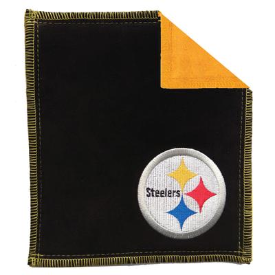 Black Pittsburgh Steelers Bowling Shammy Towel